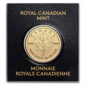 2025 Gold Maple Leaf 1 Gram Coin
