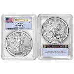 2026 (W) $1 American Silver Eagle PCGS MS69 Flag