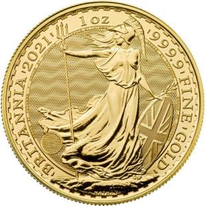 2021 1 oz Gold Britannia Coin