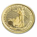 2023 Queen Elizabeth II Gold Britannia Coin BU 1/10oz