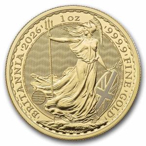2026 Great Britain 1 oz Gold Britannia Coin