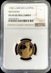 1988 Gold Britannia 25 Pound Coin NGC Proof 69