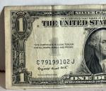 1935 One Dollar Blue Seal Silver Certificate Note