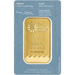 1 oz British Gold Britannia Bar with Assay