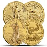 1/10 oz American Gold Eagle Coin - Random Year