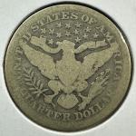 1911 Barber Quarter 25 Cent Coin