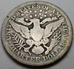 1904-O Barber Silver Quarter 25¢