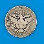 1898 O Barber Quarter 90% Silver - Rare Find