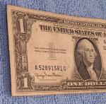 1935 $1 Silver Certificate Blue Seal - Set of 2