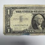 1957 Blue Seal $1 Silver Certificate Star Note