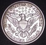 1914 Barber Silver Quarter 25C - Liberty Design