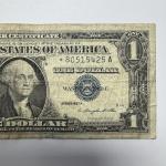 1957 Blue Seal $1 Silver Certificate Star Note