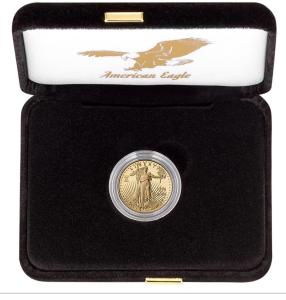 2026 Gold American Eagle 1/10 oz Proof Coin