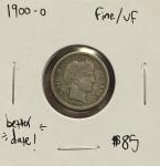 1900-O Barber Dime F+/VF - Great Find!