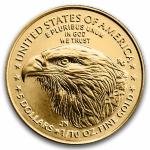 2026 1/10 oz American Gold Eagle MS-70