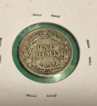 1911-D Barber Dime - Extra Fine Quality