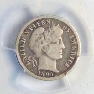 1895-O Barber Dime - Scarce Key Date Coin