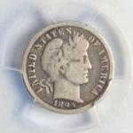 1895-O Barber Dime - Scarce Key Date Coin