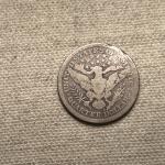 1897 S Barber Silver Quarter - Key Date