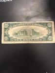1953 $10 Blue Seal Silver Certificate Note