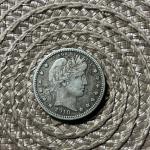 1910 Barber Quarter 25C Silver Coin