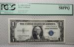 1935 A $1 Silver Certificate Blue Seal Note