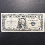 1935-G $1 Small Silver Certificate Note Blue