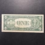 1935-G $1 Small Silver Certificate Note Blue