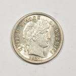 1911 Barber Dime - About Uncirculated Quality
