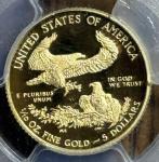 2013-W Gold Eagle $5 PCGS PR70DCAM Coin