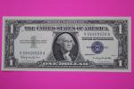 1957 $1 Silver Certificate Blue Seal Note