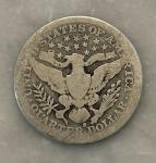 1915-S Barber Quarter - 90% Silver Value Coin