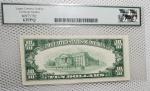 1953 $10 Blue Seal Silver Certificate UNC 63PPQ