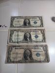1935 $1 Silver Certificate Note Lot of 3