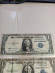 1935 $1 Silver Certificate Note Lot of 3