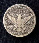 1905 S Barber Quarter - LIBERTY Headband Coin
