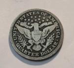 1909 Barber Silver Quarter Coin