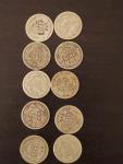 Barber Dimes 10-Coin Set 1901-1916 Silver