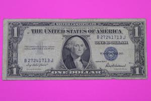 1935 $1 Silver Certificate Blue Seal Note