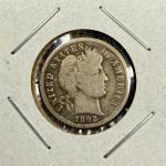 1892-S Barber Dime - Scarce Key Date Collectible