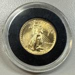 1/10 oz American Gold Eagle Coin 1986