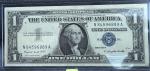 1957A Blue Seal $1 Silver Certificate Note