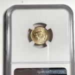 2021 $5 Gold Eagle MS70 Reagan Signed Coin