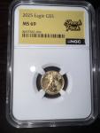 2025 Gold Eagles 1/10 Ounce Pair NGC MS 69