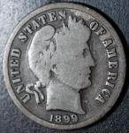 1899-S Barber Liberty Dime - Great Collectible Coin