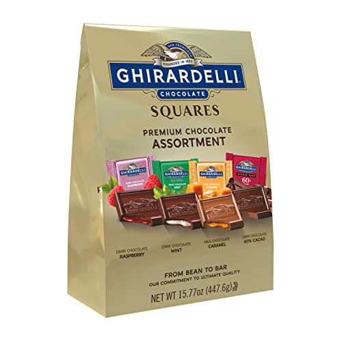 Assorted GHIRARDELLI Chocolate Squares, 15.77 Oz Bag