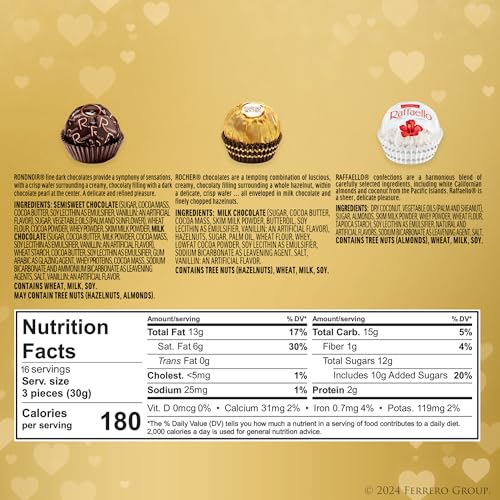 Ferrero Collection - Assorted Hazelnut Milk, Dark, Coconut