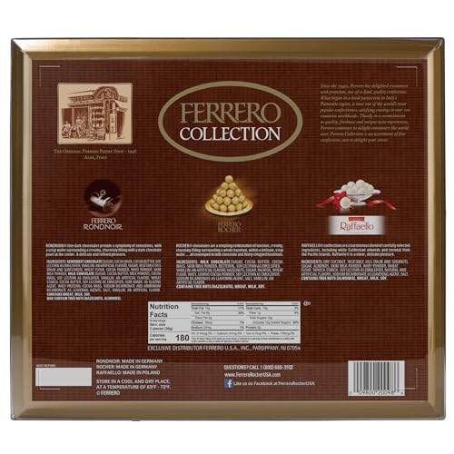 Ferrero Collection - Assorted Hazelnut Milk, Dark, Coconut