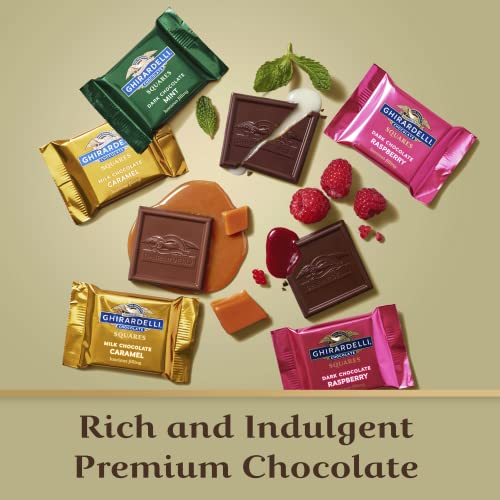 Assorted GHIRARDELLI Chocolate Squares, 15.77 Oz Bag