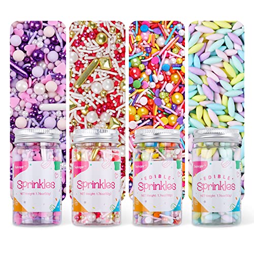 Colorful Food Grade Sprinkles for Cake Decorating